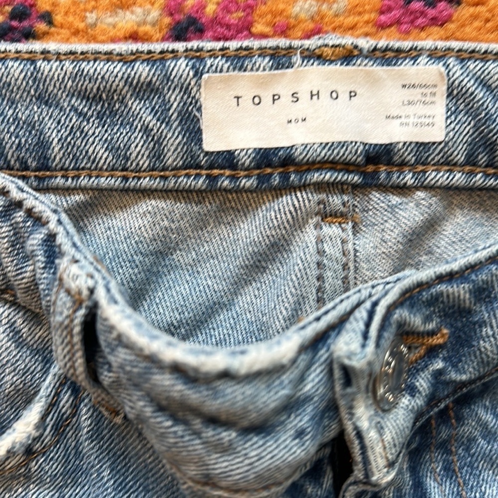 Topshop Mom JeanS - Picture 4 of 10